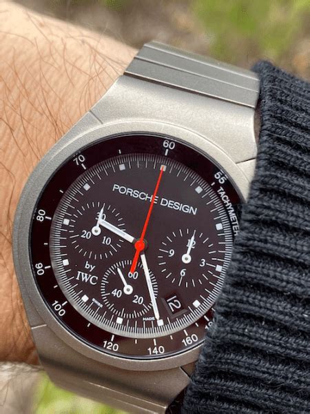 iwc porsche design titanium|iwc titanium chronograph review.